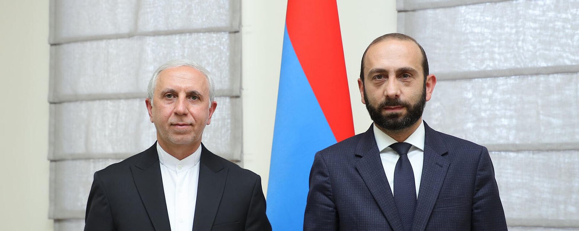 ՀՀ ԱԳ նախարար Արարատ Միրզոյանն  ընդունել է Հայաստանում Իրանի դեսպան Աբբաս Բադախշան Զոհուրին - Sputnik Արմենիա, 1920, 30.09.2021