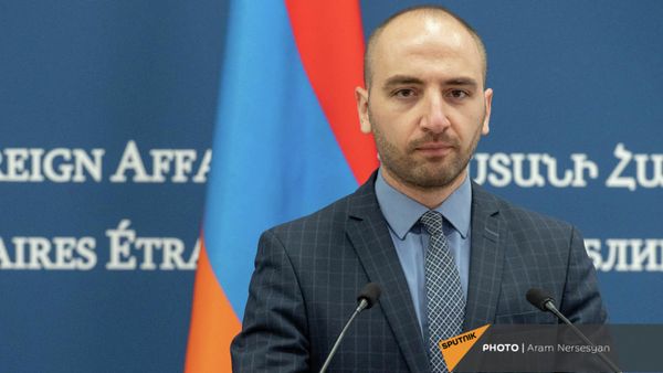 Пресс-секретарь МИД Армении Ваган Унанян - Sputnik Армения