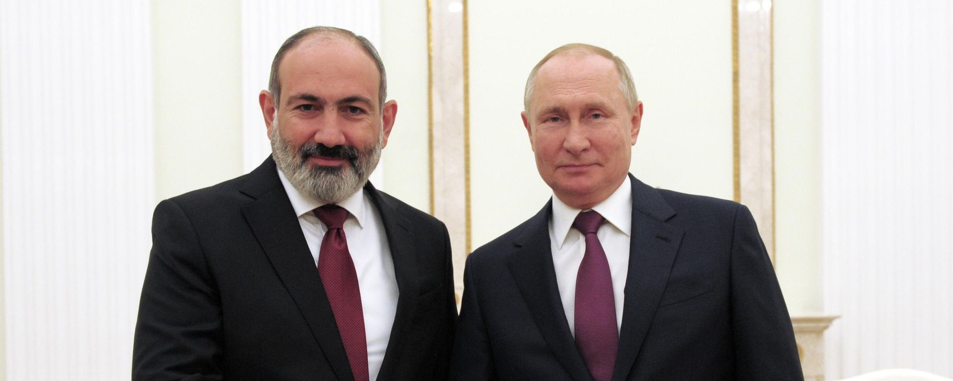 Встреча премьер-министра Армении Никола Пашиняна и президента РФ Владимира Путина (12 олтября 2021). Москва - Sputnik Արմենիա, 1920, 13.10.2021