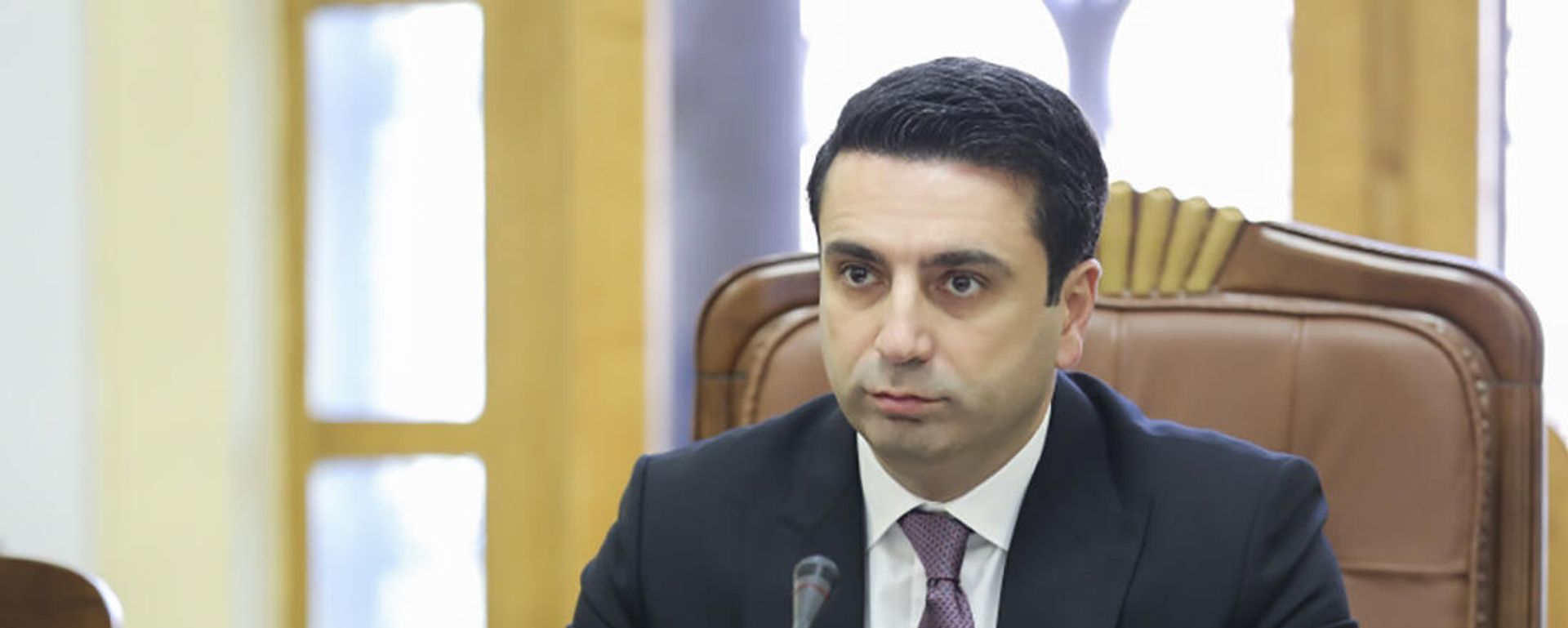 Председатель НС РА Ален Симонян принял делегацию во главе с Министром иностранных дел Индии Субраманьямом Джайшанкаром (13 октября 2021). Еревaн - Sputnik Армения, 1920, 13.10.2021