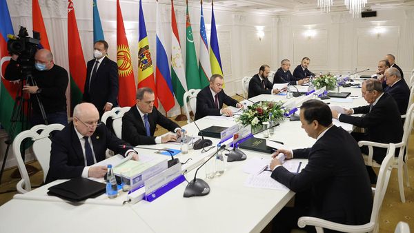 Министр иностранных дел Республики Армения Арарат Мирзоян принял участие в заседании Совета министров иностранных дел (СМИД) государств-участников СНГ (14 октября 2021). Минск - Sputnik Армения