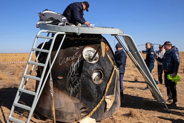 «Սոյուզ ՄՍ-18» տիեզերագնացի իջեցվող սարքը - Sputnik Արմենիա