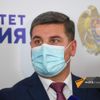 Министр территориального управления и инфраструктур Гнел Саносян на 8-м армяно-российском межрегиональном форуме, организованном Минтерриториального управления и развития инфраструктуры Армении и Министерством экономического развития России (19 октября 2021). Еревaн - Sputnik Արմենիա