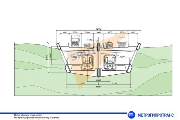 Схема новых станций метрополитена и моста через Разданское ущелье АО Метрогипротранс Схема новых станций метрополитена и моста через Разданское ущелье АО Метрогипротранс - Sputnik Армения