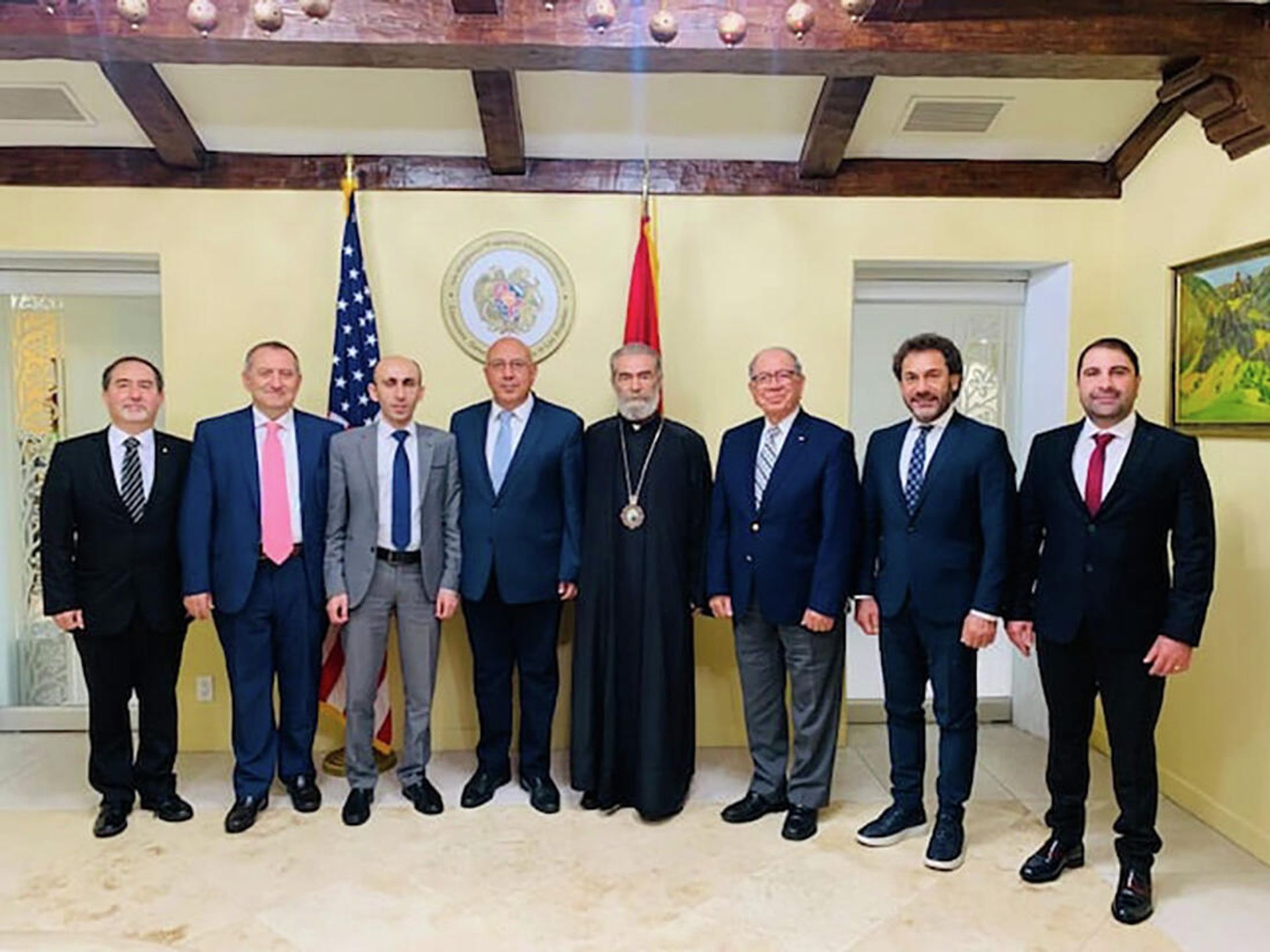 Պաշտոնական ընդունելություն Լոս Անջելեսում ՀՀ հյուպատոսությունում՝ ի պատիվ Արտակ Բեգլարյանի (31 հոկտեմբերի, 2021թ.). ԱՄՆ - Sputnik Արմենիա, 1920, 31.10.2021
