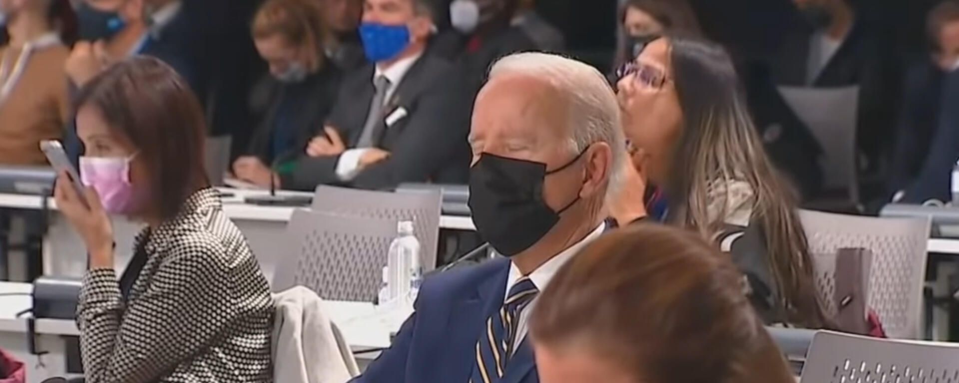 Джо Байден на саммите COP26 - Sputnik Армения, 1920, 02.11.2021