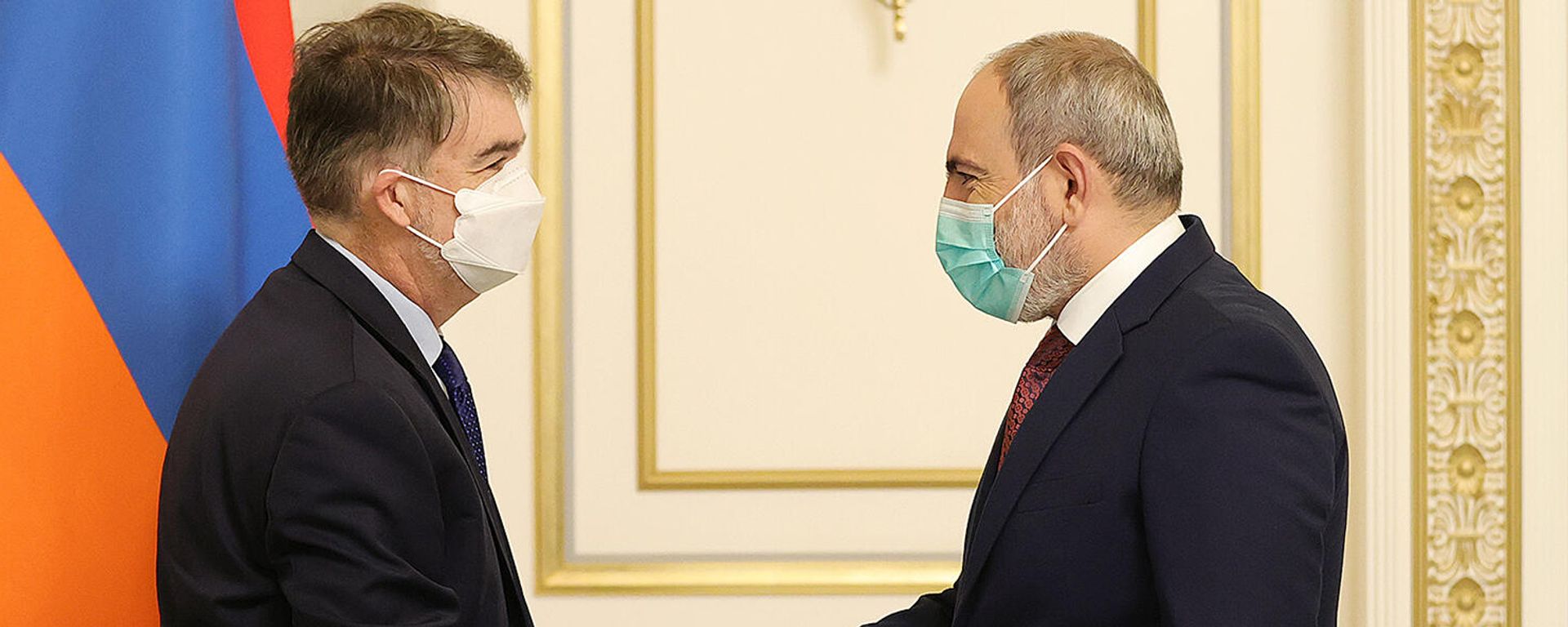 Վարչապետ Նիկոլ Փաշինյանն ընդունել է Արժույթի միջազգային հիմնադրամի հայաստանյան առաքելության ղեկավար Նաթան Փորթերին (3 նոյեմբերի, 2021թ.). Երևան - Sputnik Արմենիա, 1920, 03.11.2021