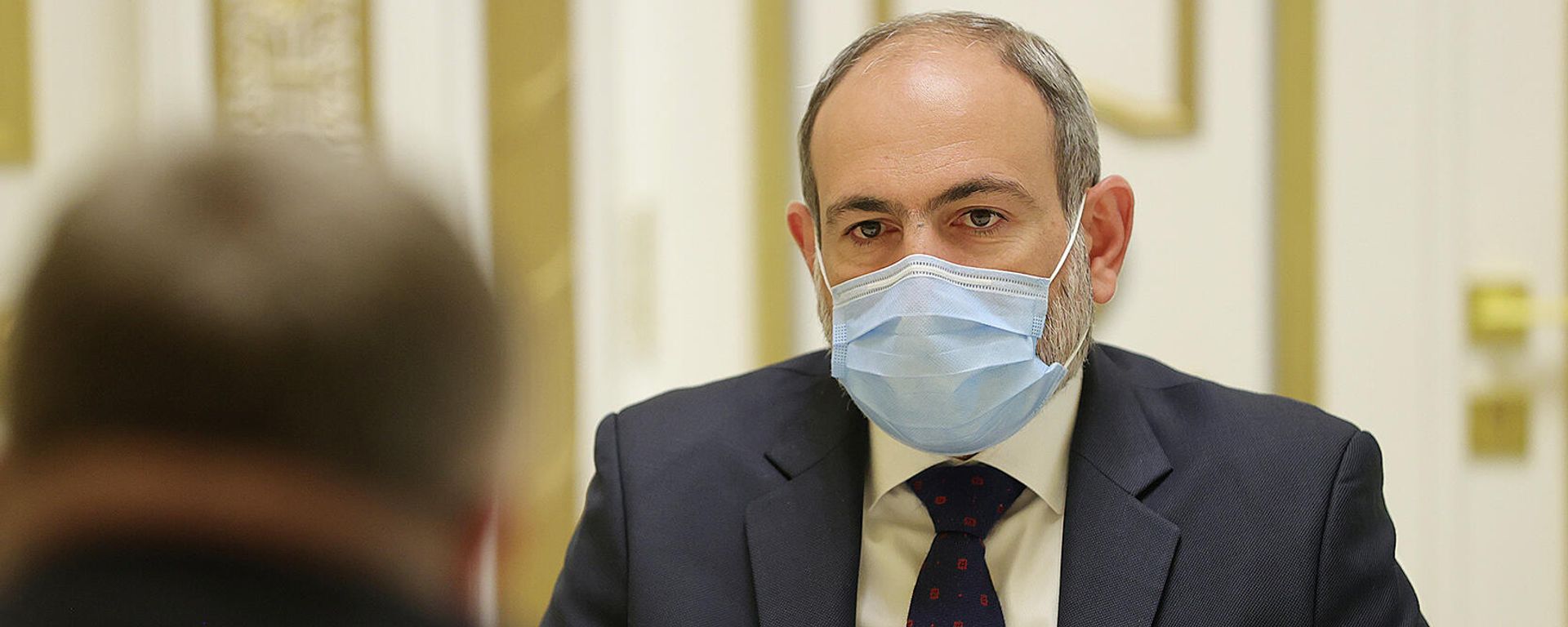 Премьер-министр Никол Пашинян принял заместителя председателя правительства Российской Федерации Алексея Оверчука (5 ноября 2021). Еревaн - Sputnik Армения, 1920, 05.11.2021