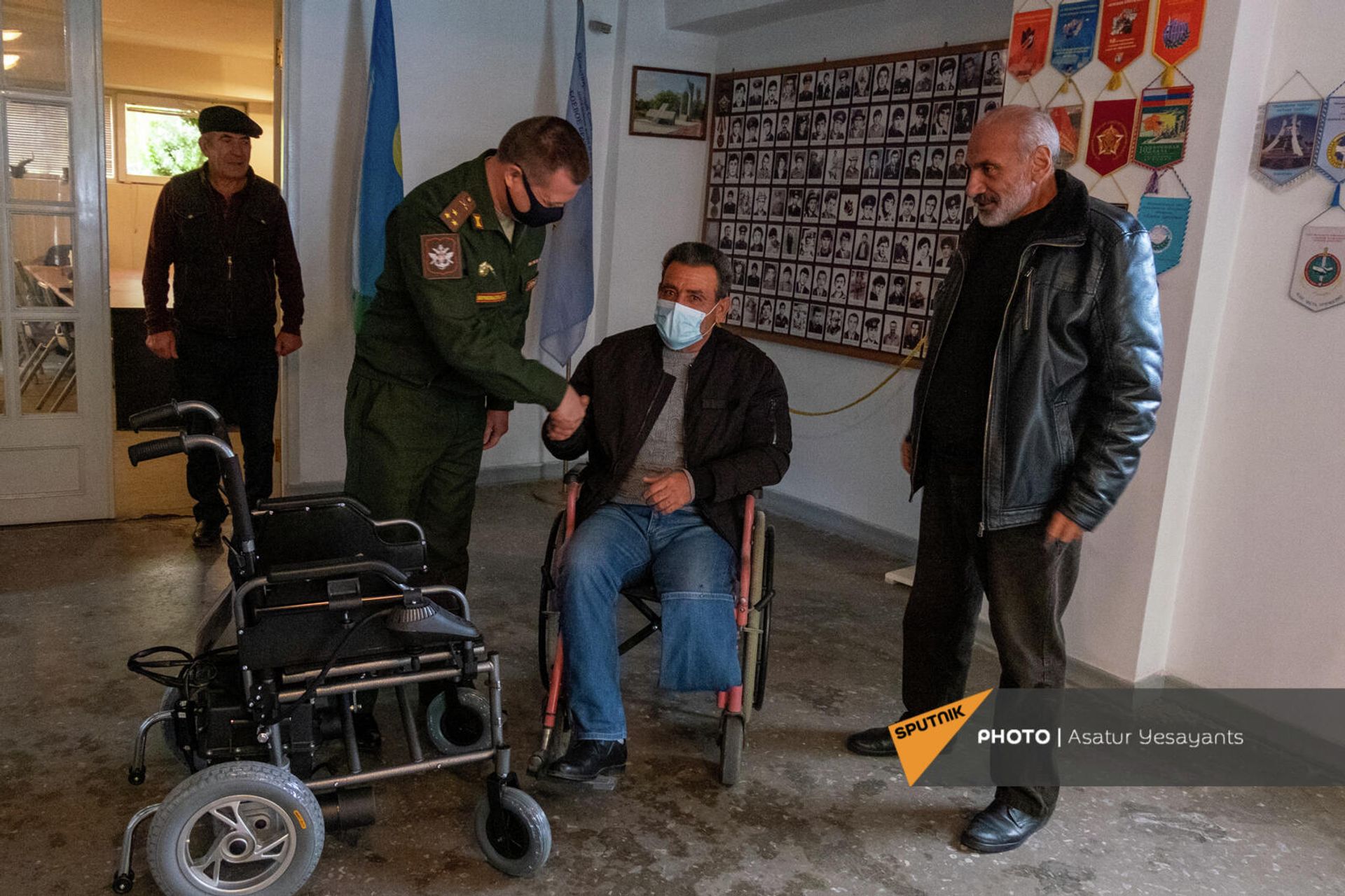 Ветеран афгана, один из командиров отряда ополченцев Тигран Мец Размик Казарян - Sputnik Արմենիա, 1920, 12.11.2021