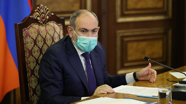 Совещание под руководством премьер-министра Никола Пашиняна по вопросам деятельности Центра содействия инвестициям Энтерпрайз Армения (13 ноября 2021). Еревaн - Sputnik Армения