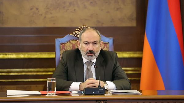 Վարչապետ Նիկոլ Փաշինյանը ՀՀ Անվտանգության խորհրդի նիստի ժամանակ (15 նոյեմբերի, 2021թ.). Երևան - Sputnik Արմենիա