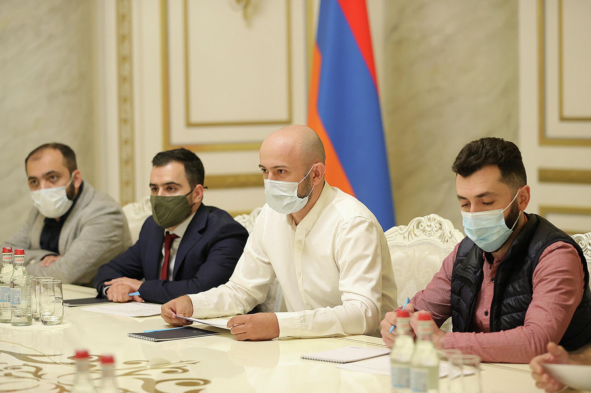 Премьер-министр Никол Пашинян принял представителей компаний, работающих в сфере информационных технологий (15 ноября 2021). Еревaн - Sputnik Արմենիա, 1920, 15.11.2021