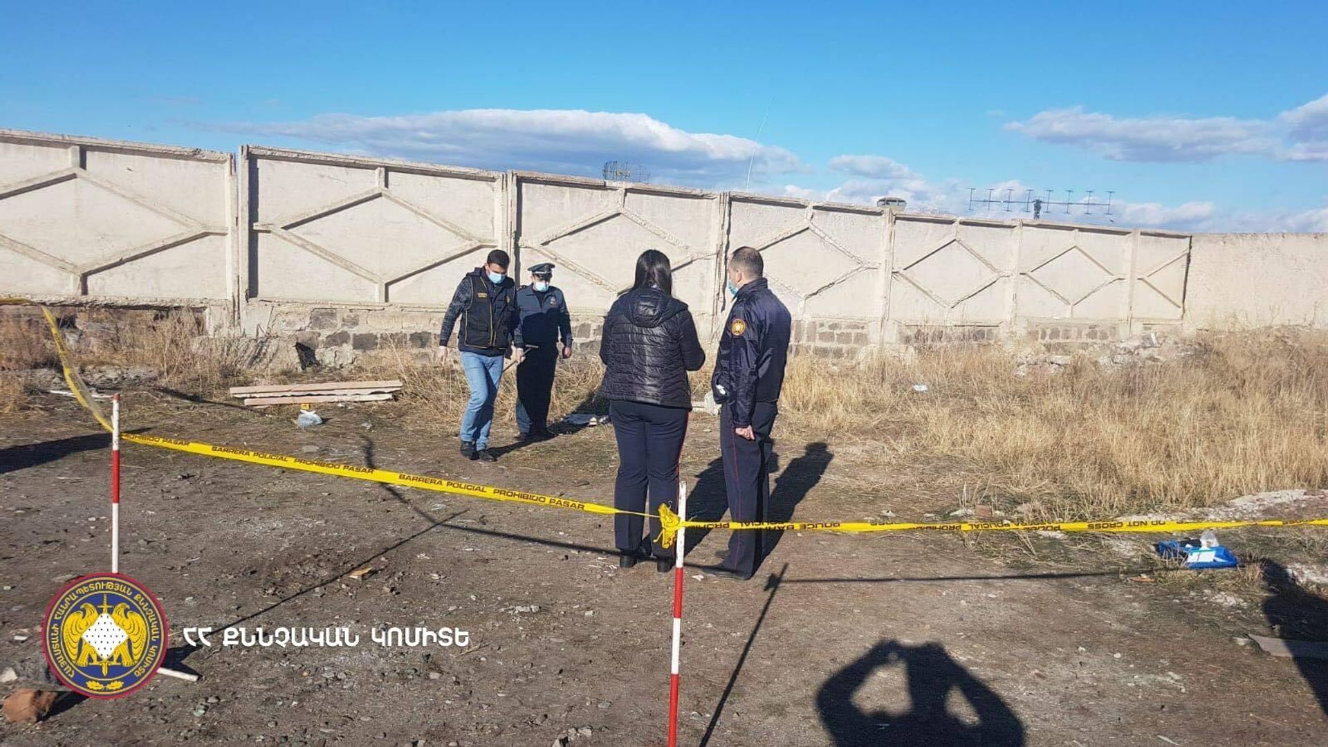 Քննչական խումբը պայթյունի վայրում
 - Sputnik Արմենիա, 1920, 17.11.2021