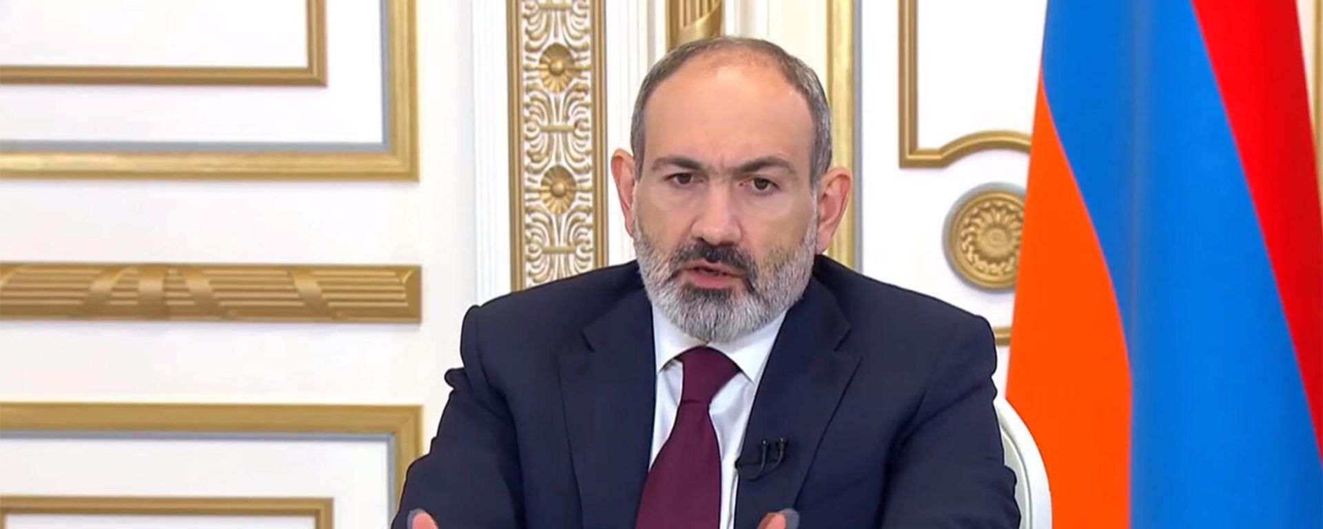 Վարչապետ Նիկոլ Փաշինյանը օնլայն ասուլիսի ժամանակ (23 նոյեմբերի, 2021թ․). Երևան - Sputnik Արմենիա, 1920, 23.11.2021