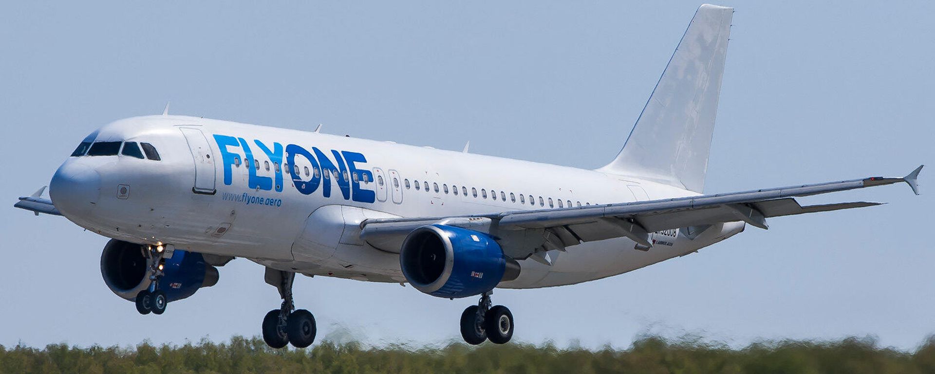Самолет Airbus A320 авиакомпании Fly One - Sputnik Армения, 1920, 30.12.2021