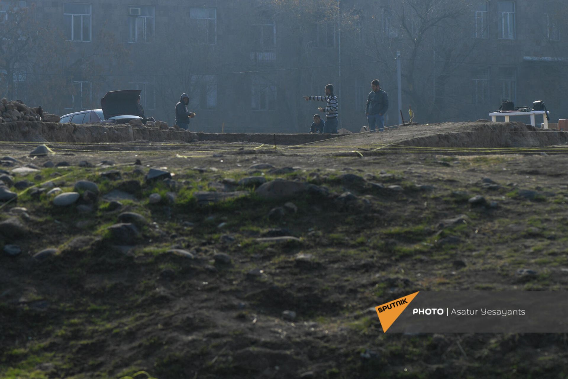 Археологические раскопки в административном районе Еревана Шенгавите Археологические раскопки в административном районе Еревана Шенгавите - Sputnik Армения, 1920, 25.02.2022