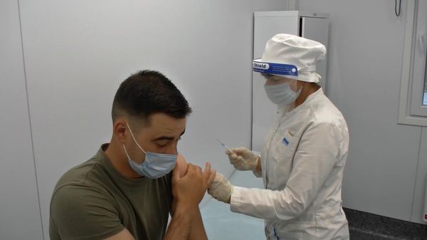 Российские миротворцы выполнили комплекс мероприятий от COVID-19 в Нагорном Карабахе Российские миротворцы выполнили комплекс мероприятий от COVID-19 в Нагорном Карабахе - Sputnik Армения