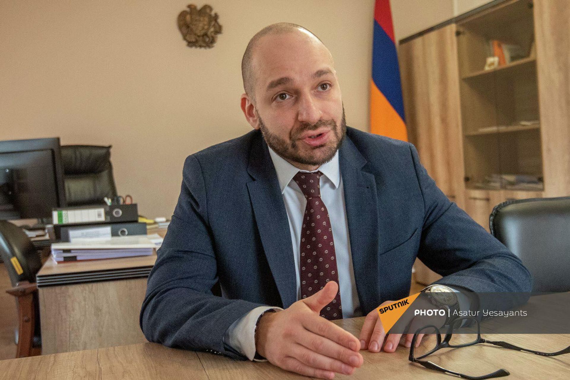 Замминистра экономики Нарек Терян - Sputnik Արմենիա, 1920, 04.12.2021