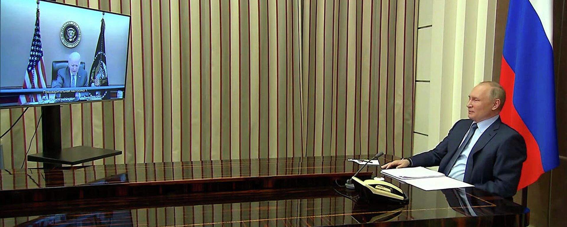 Украина, НАТО, дипмиссии и безопасность: о чем говорили Путин и Байден? - Sputnik Армения, 1920, 08.12.2021