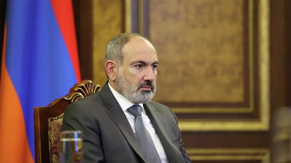 Премьер-министр Никол Пашинян в режиме онлайн принял участие в открытии конференции За демократию (9 декабря 2021). Еревaн - Sputnik Армения