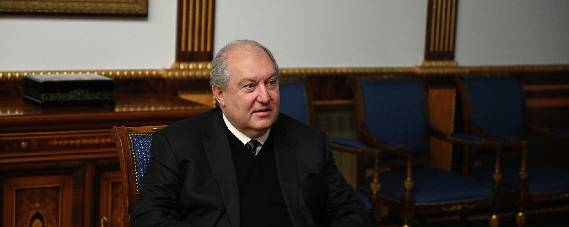 Президент Армен Саркисян встретился с Омбудсменом Арманом Татояном (15 декабря 2021). Еревaн - Sputnik Армения, 1920, 05.01.2022