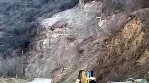 Վանաձոր-Ալավերդի-Վրաստանի սահման միջպետական ավտոճանապարհի՝ Հաղպատի խաչմերուկից մինչև Նեղոց ճանապարհահատվածի ժայռապայթեցումը - Sputnik Արմենիա