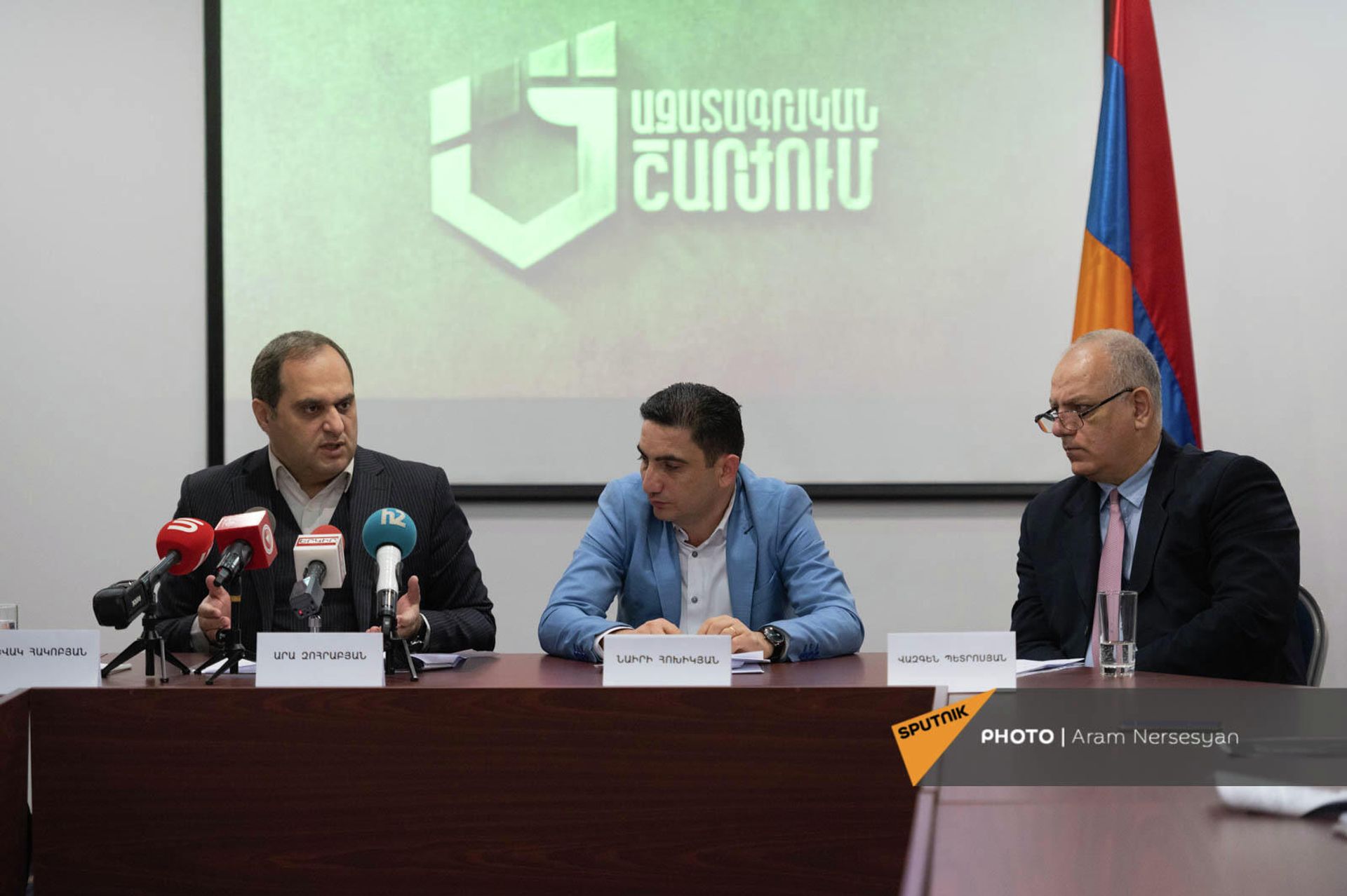 «Ազատագրական շարժման» առաջնորդների մամուլի ասուլիս (28 դեկտեմբերի, 2021թ). Երևան - Sputnik Արմենիա, 1920, 28.12.2021