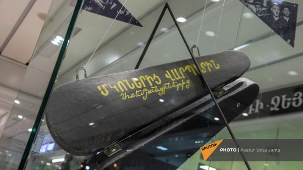 Подарок Соса Саргсяна - футляр для скрипки - Sputnik Армения