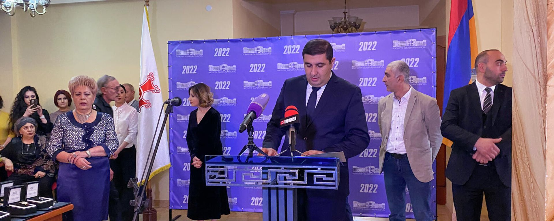 Գյումրու քաղաքապետարանում պարգևատրումներ  էին - Sputnik Արմենիա, 1920, 30.12.2021
