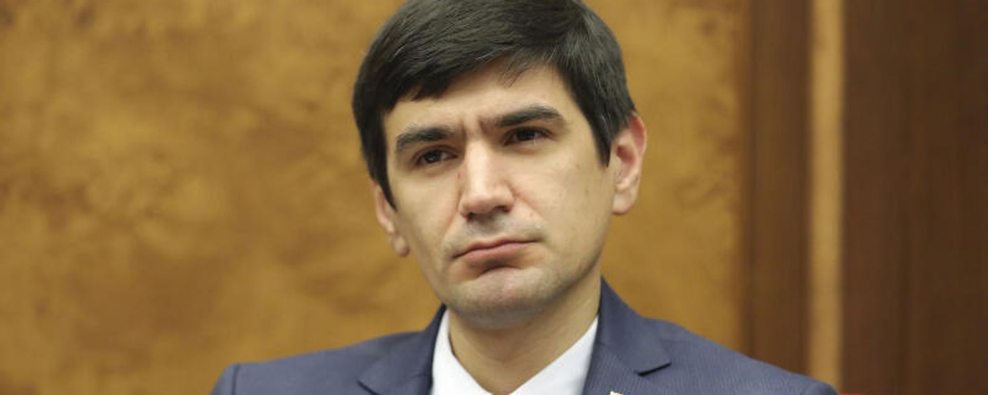 Депутат правящей фракции Гражданский договор Сергей Мовсисян на очередном заседании Парламента (5 октября 2021). Еревaн - Sputnik Армения, 1920, 04.01.2022