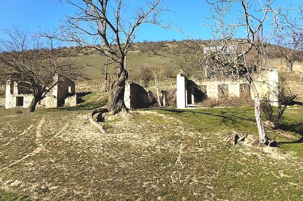 Ադրբեջանցիների կողմից ավերված տներ Ճանկաթաղում - Sputnik Արմենիա