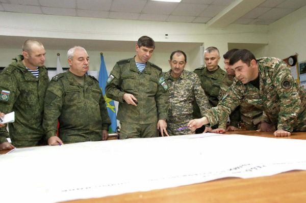 Штаб Коллективных миротворческих сил ОДКБ координирует действия частей и подразделений Организации, принимающих участие в обеспечении мероприятий чрезвычайного положения - Sputnik Армения