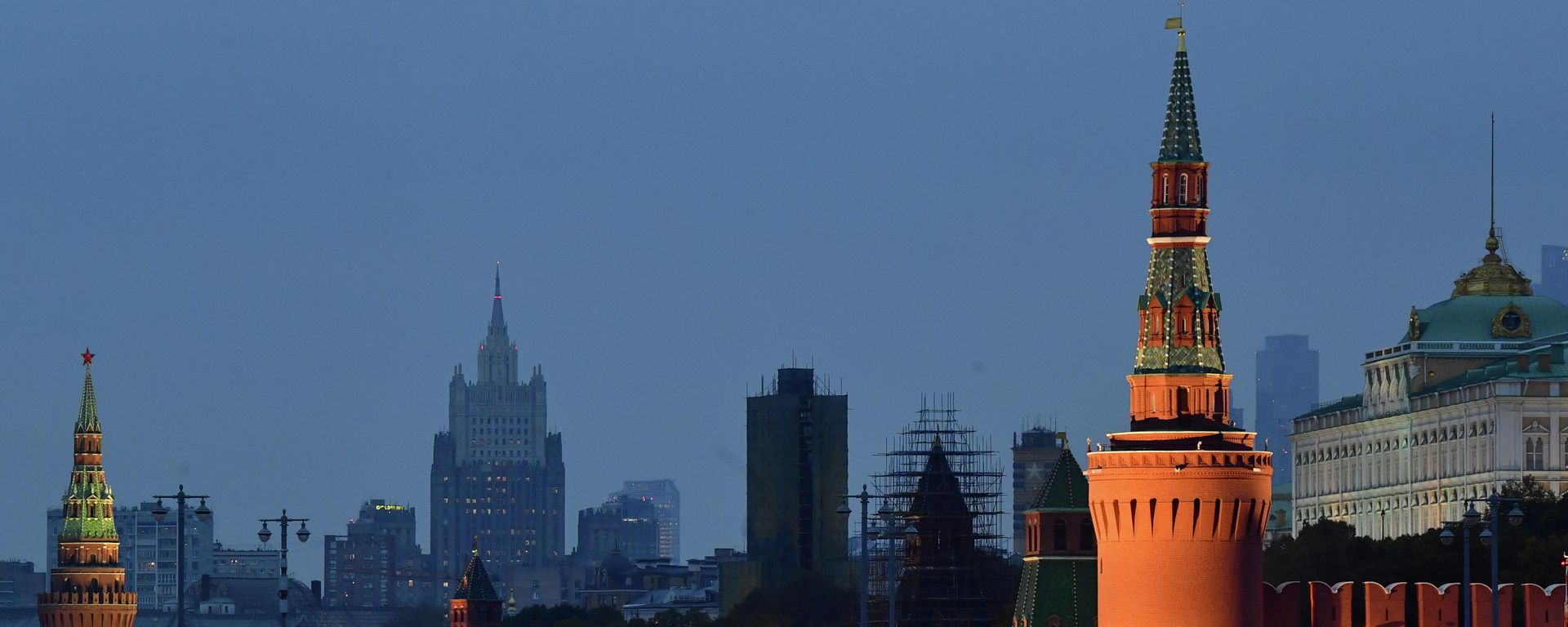 Московский Кремль и Большой Москворецкий мост. - Sputnik Армения, 1920, 14.01.2022