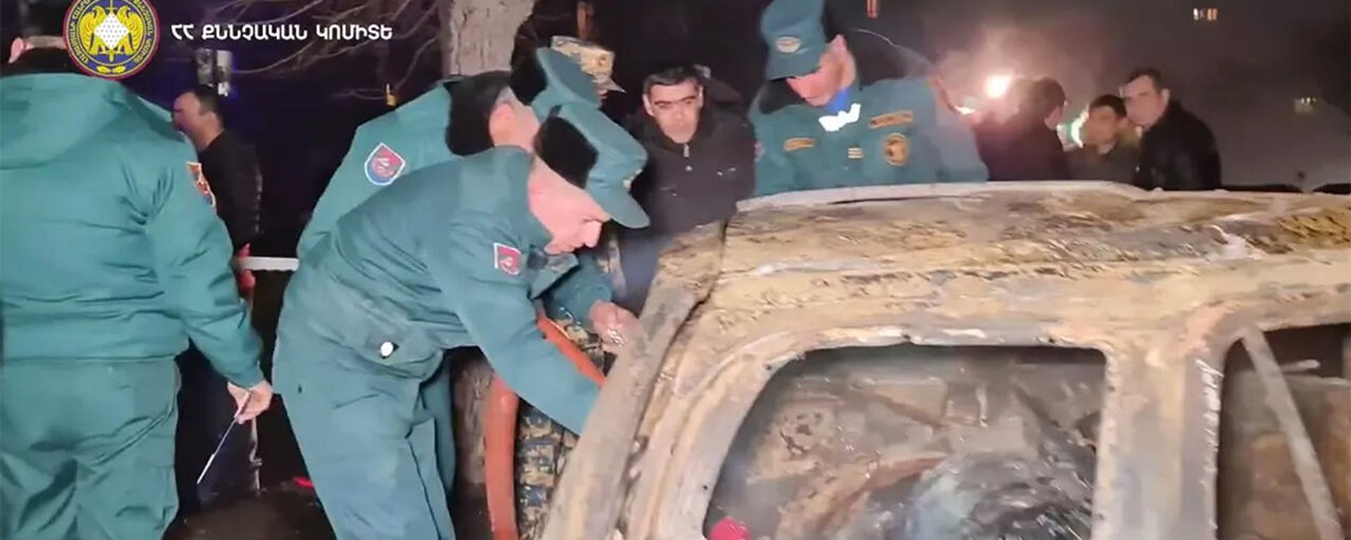 Երևանում ավտոմեքենա է այրվել. կա զոհ - Sputnik Արմենիա, 1920, 14.01.2022