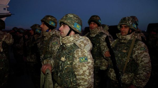 Подразделения вооруженных сил Республики Армения из состава коллективных миротворческих сил ОДКБ - Sputnik Արմենիա