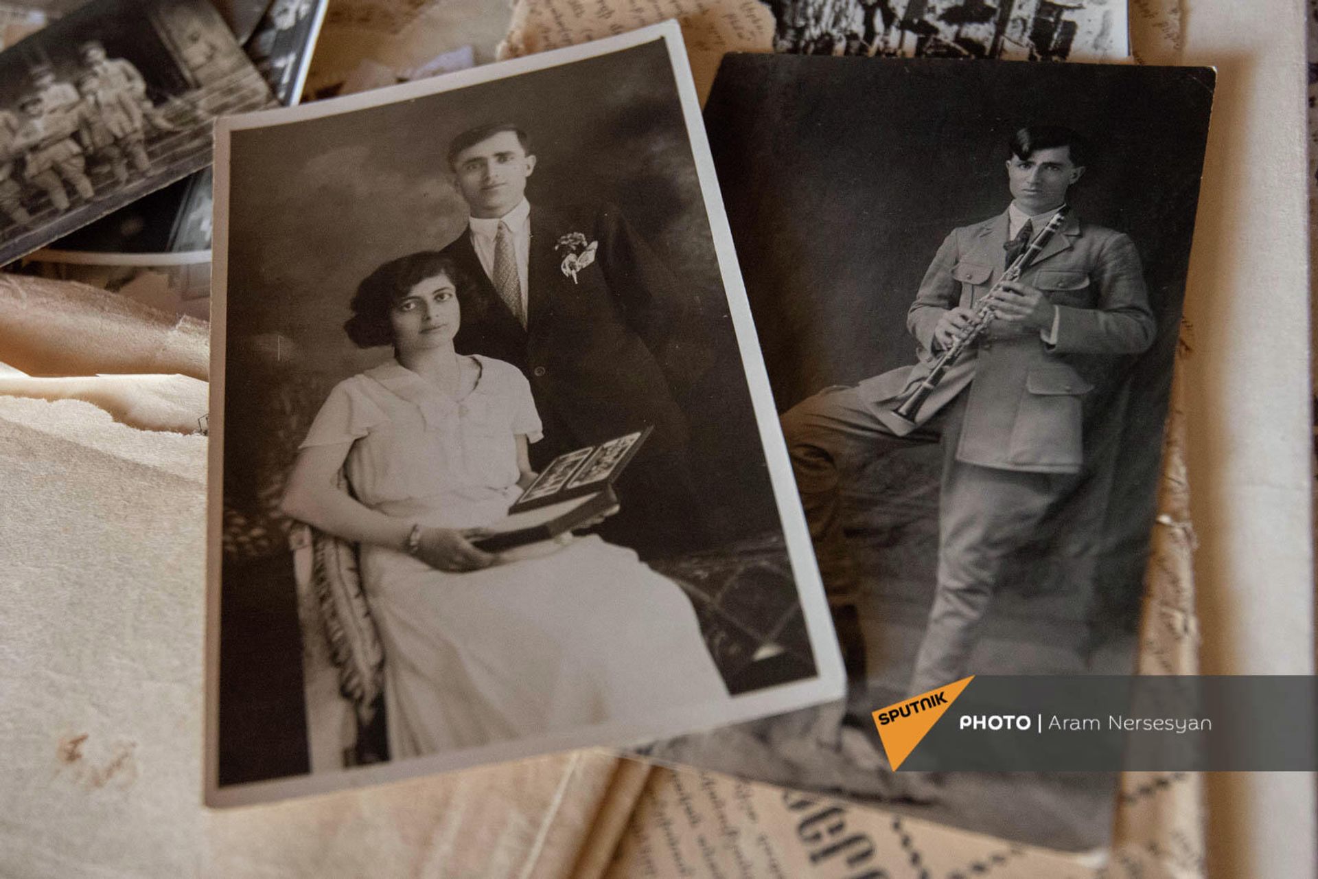Архивные фотографии матери и дяди Ваче Затикяна Архивные фотографии матери и дяди Ваче Затикяна - Sputnik Армения, 1920, 21.01.2022
