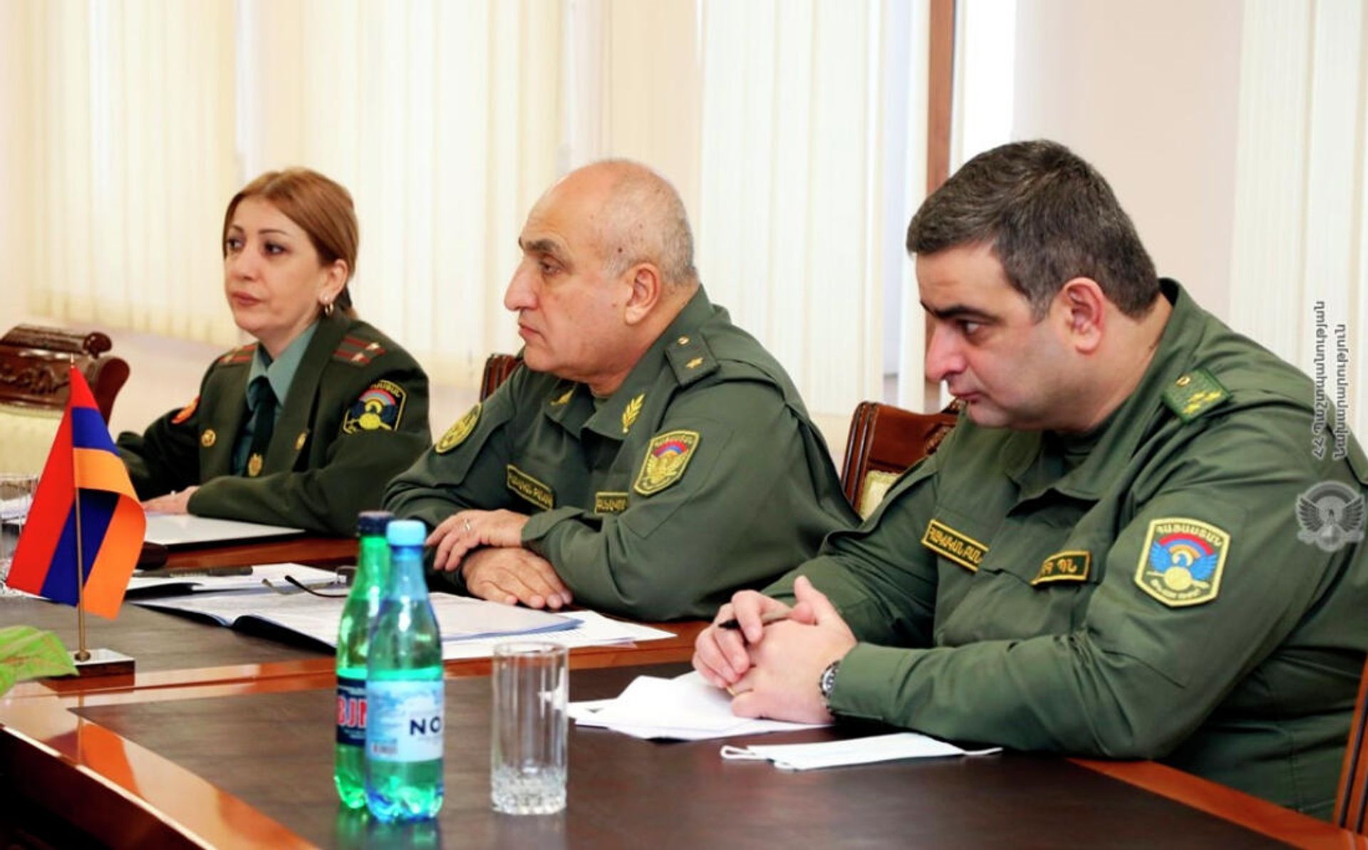 Замминистра обороны РА Арман Саркисян принял делегацию Европейского командования США (20 января 2022). Еревaн - Sputnik Армения, 1920, 20.01.2022