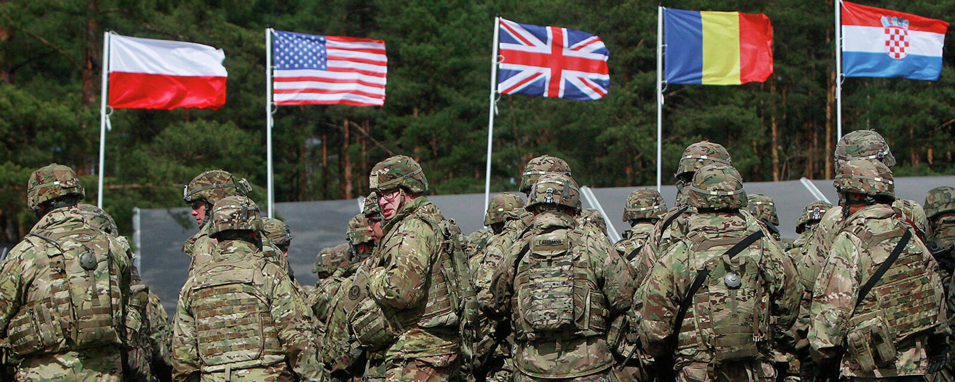 Войска NATO из разных стран - Sputnik Армения, 1920, 18.05.2022