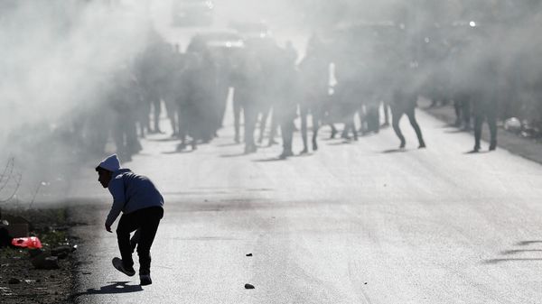 Антиизраильская акция протеста на оккупированном Израилем Западном берегу реки Иордан - Sputnik Армения