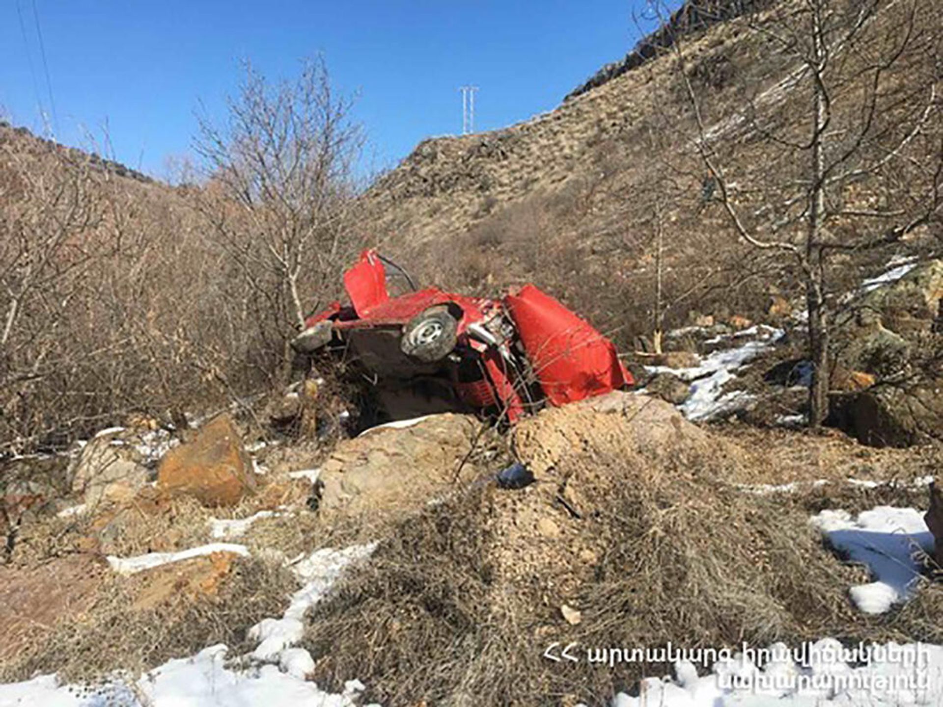 ՃՏՊ Վայք-Ջերմուկ ավտոճանապարհին - Sputnik Արմենիա, 1920, 01.02.2022