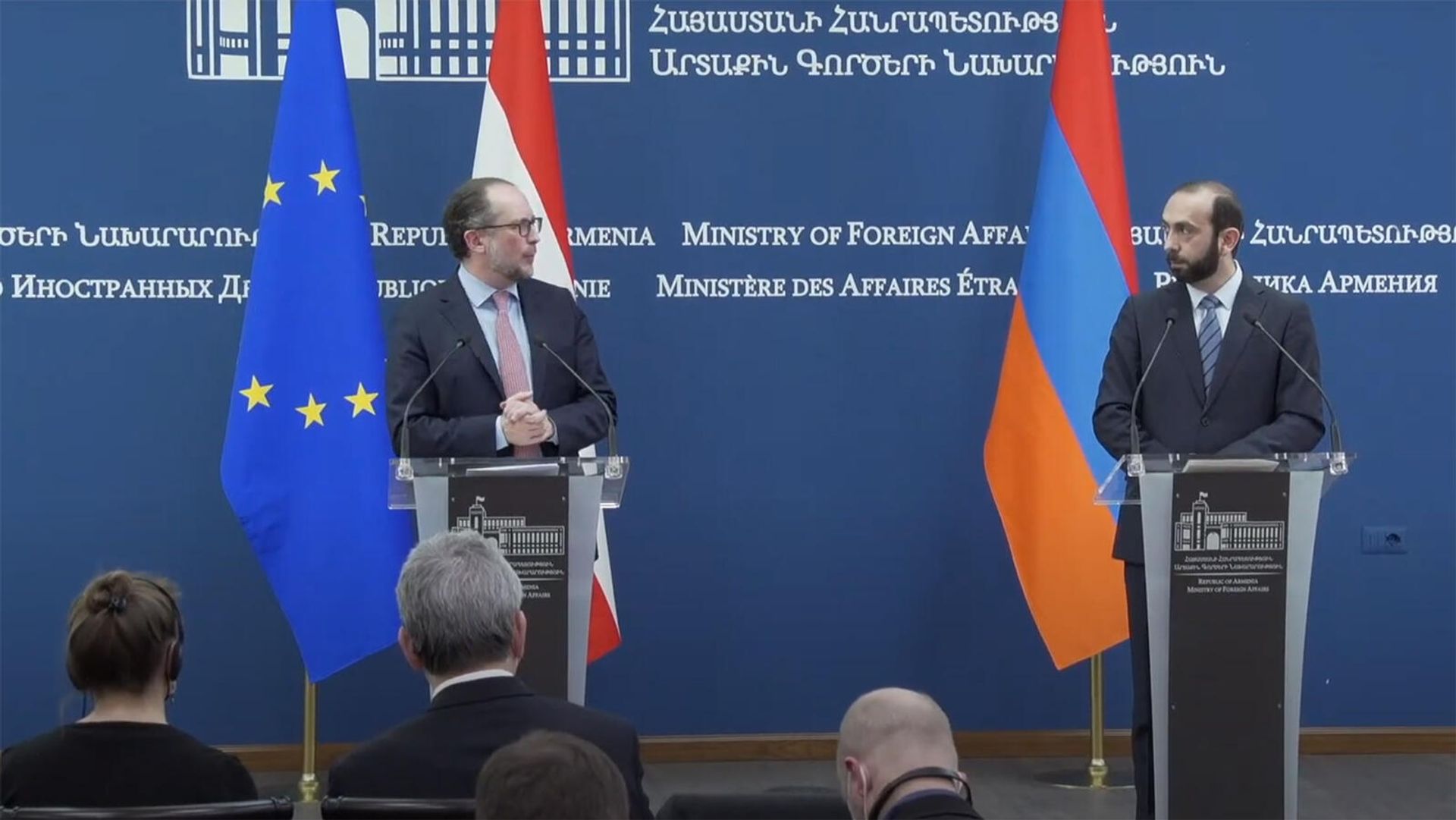 Արարատ Միրզոյանի և Ալեքսանդր Շալենբերգի համատեղ ասուլիսը - Sputnik Արմենիա, 1920, 02.02.2022