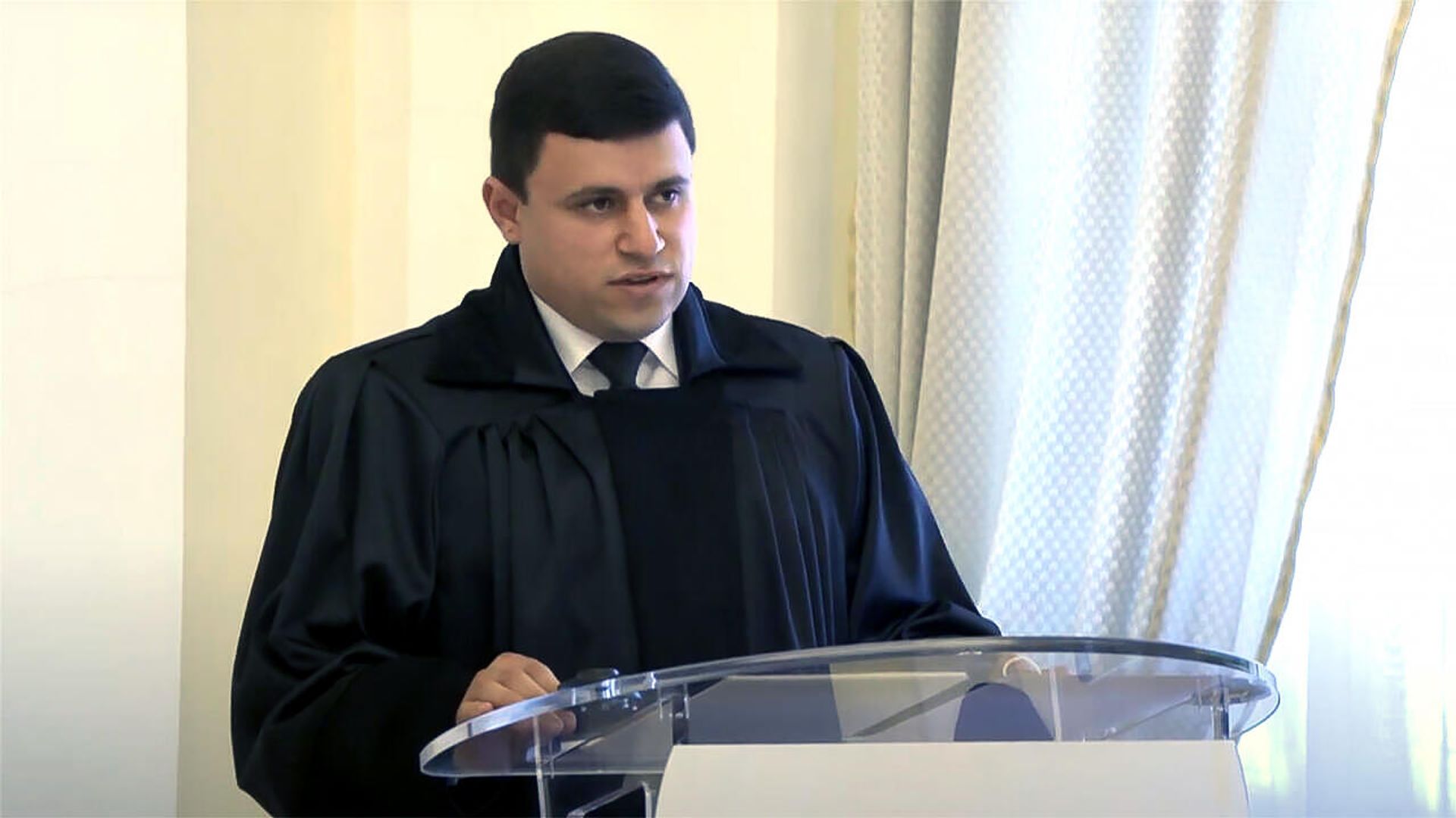 Судья Борис Бахшиян на церемонии присяги в резиденции президента (8 июля 2020). Ереван - Sputnik Армения, 1920, 28.04.2022