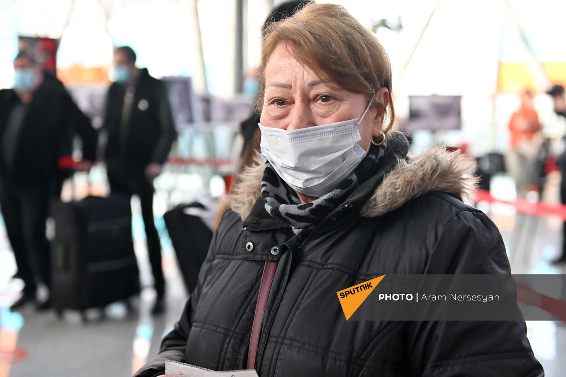 FlyOne Armenia ավիաընկերության Երևան-Ստամբուլ չվերթի ուղևոր Սեդա Նահասյան FlyOne Armenia ավիաընկերության Երևան-Ստամբուլ չվերթի ուղևոր Սեդա Նահասյան - Sputnik Արմենիա, 1920, 02.02.2022