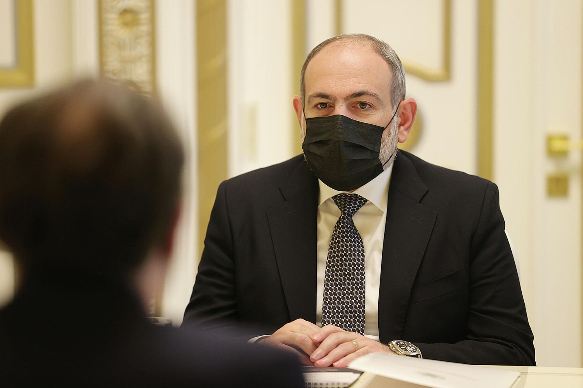 Премьер-министр Пашинян принял министра иностранных дел Австрии Александра Шаленберга (3 фквраля 2022). Еревaн - Sputnik Армения, 1920, 03.02.2022