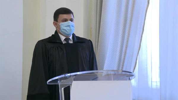 Судья Борис Бахшиян на церемонии присяги в резиденции президента (8 июля 2020). Ереван - Sputnik Армения