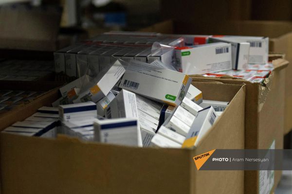 Склад фармацевтической компании Вага Фарм Склад фармацевтической компании Вага Фарм - Sputnik Армения