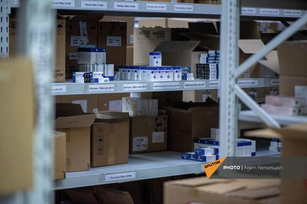 Склад фармацевтической компании Вага Фарм Склад фармацевтической компании Вага Фарм - Sputnik Армения