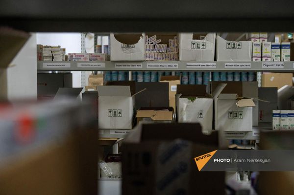 Склад фармацевтической компании Вага Фарм Склад фармацевтической компании Вага Фарм - Sputnik Армения