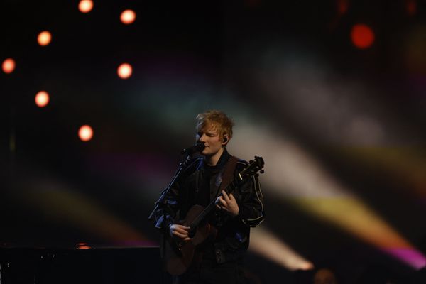 Երգիչ Էդ Շիրանը Brit Awards երաժշտական մրցանակաբաշխության ժամանակ։ - Sputnik Արմենիա