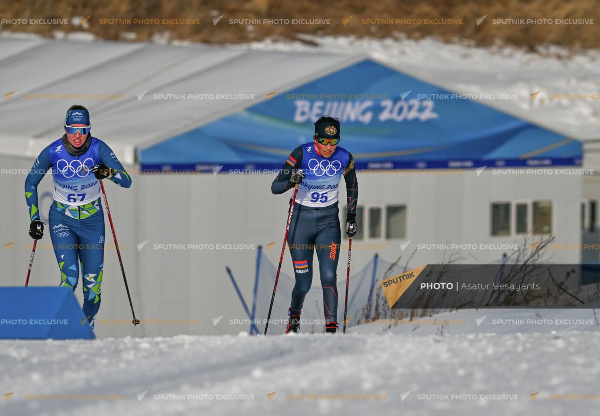 Лыжница Ангелина Мурадян в забеге на 10 км классическим стилем на XXIV зимних Олимпийских играх (10 февраля 2022). Пекин Лыжница Ангелина Мурадян в забеге на 10 км классическим стилем на XXIV зимних Олимпийских играх (10 февраля 2022). Пекин - Sputnik Армения, 1920, 10.02.2022